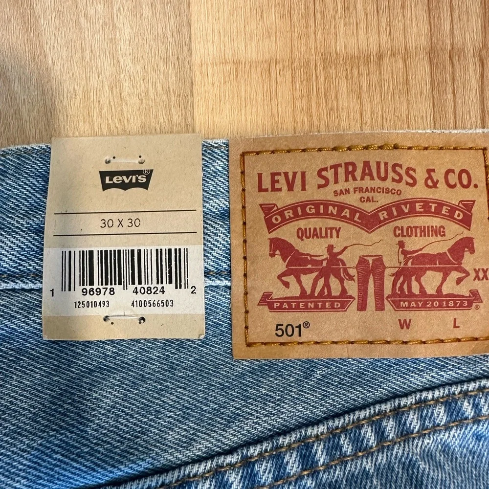 Levi’s 501 HIGH RISE STRAIGHT LEG FIT MEN'S JEANS